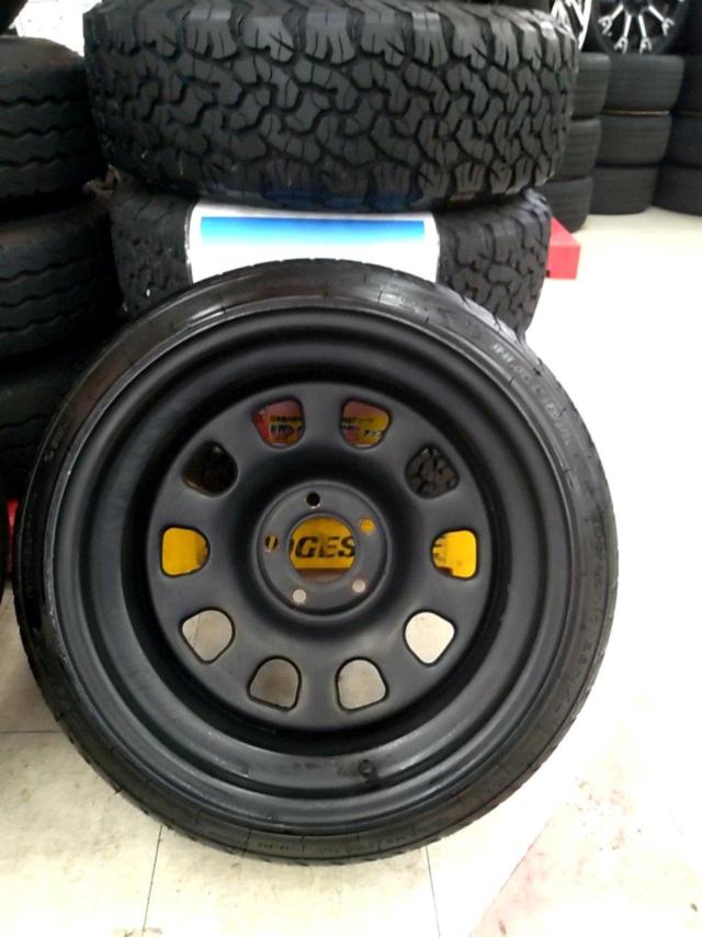 メーカー不明 スチールホイール + HAIDA HD921