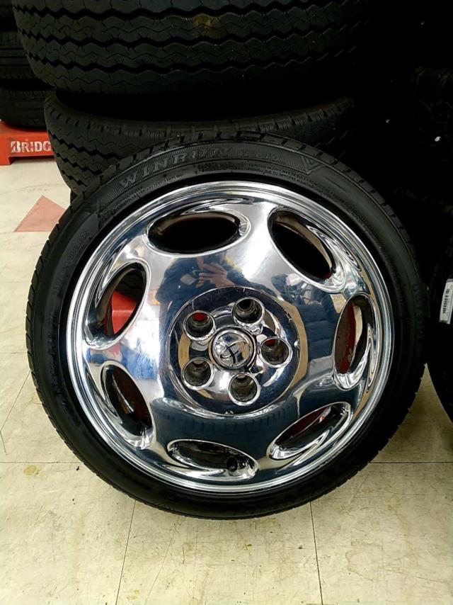 トヨタ 30系セルシオ 前期純正ホイール+WINRUN R330