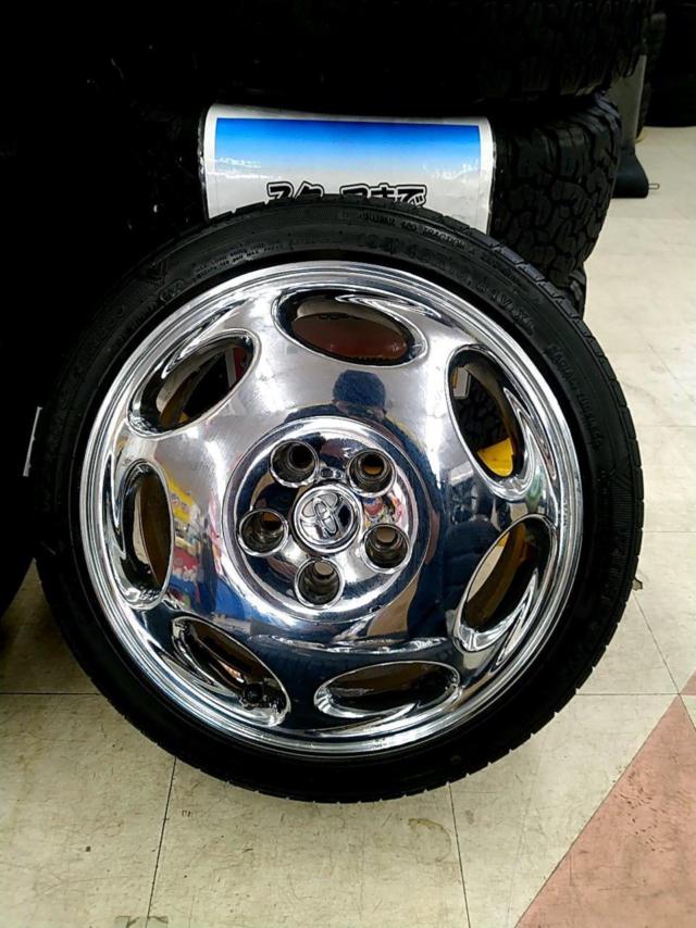 トヨタ 30系セルシオ 前期純正ホイール+WINRUN R330