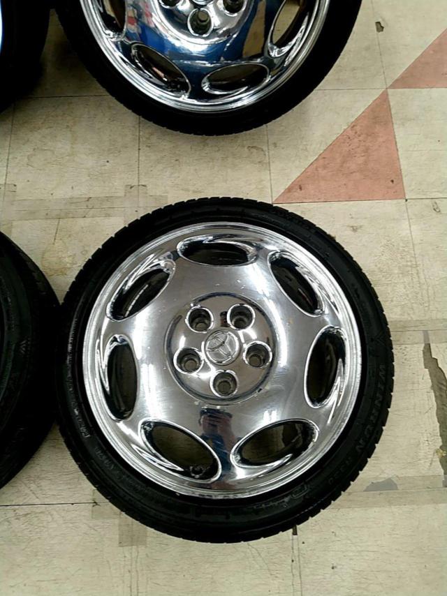 トヨタ 30系セルシオ 前期純正ホイール+WINRUN R330