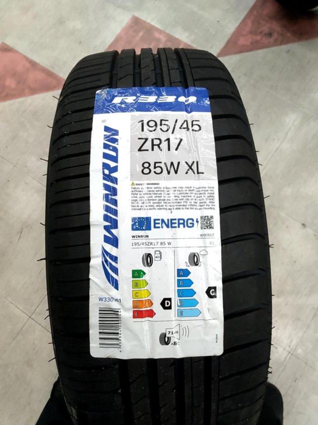 WORK RIZALTADO MESH  + WINRUN R330 195/45R17