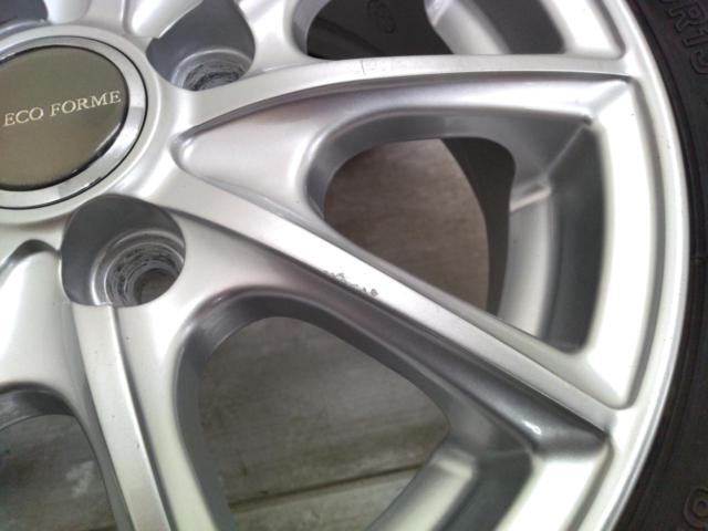 BRIDGESTONE(ブリヂストン) ECO FORME(エコフォルム) SE-15 (4HOLE)  + BRIDGESTONE(ブリヂストン) BLIZZAK VL1