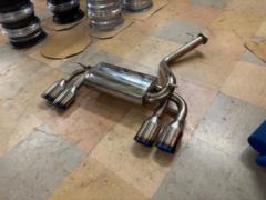【GANADOR(ガナドール)】Vertex PREMIUM SUS MUFFLER LEXUX RX450h・GYL15W 左右ダブル出しマフラー