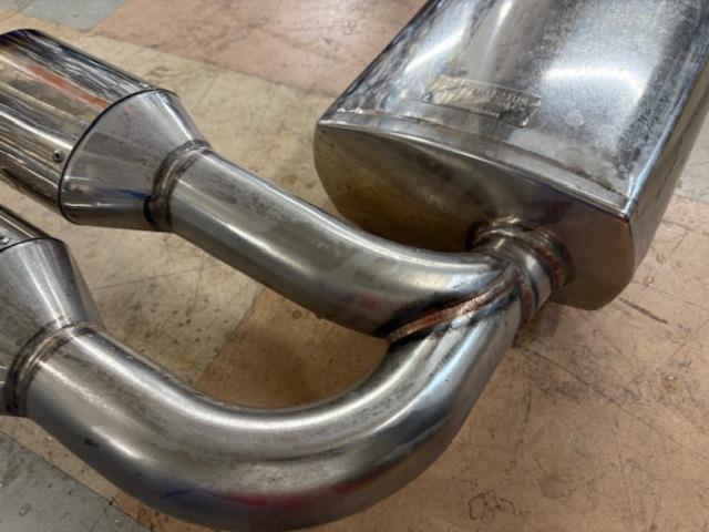 【GANADOR(ガナドール)】Vertex PREMIUM SUS MUFFLER LEXUX RX450h・GYL15W 左右ダブル出しマフラー