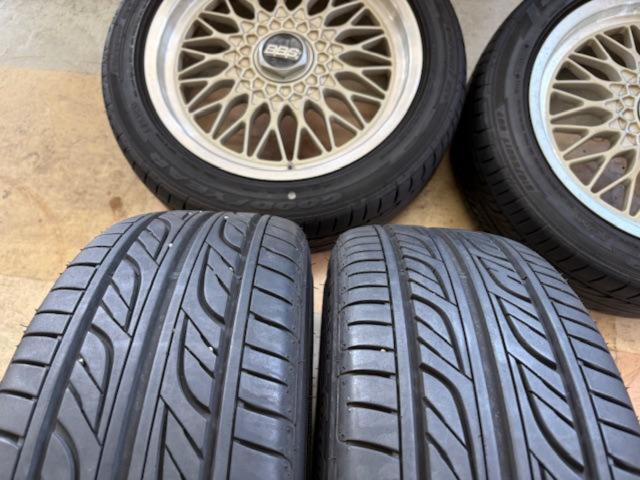 【TOYOTA純正OP】 BBS(ビービーエス) GERMANY(ジャーマニー) RG060  + GOODYEAR(グッドイヤー) EAGLE LS2000