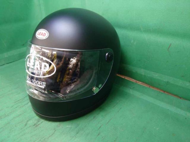 【LEAD】[RX-100RⅡ]フルフェイスヘルメット マットブラック