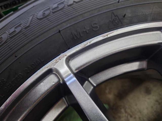 A-TECH(エーテック) SCHNEIDER(シュナイダー) Gran-X (5HOLE)  + TOYO(トーヨー) WinterTRANPATH TX 100-5H 4本セット