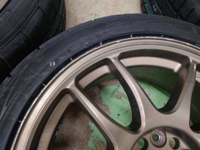 WORK(ワーク) EMOTION(エモーション) CR Kai (5HOLE)  + DUNLOP(ダンロップ) DIREZZA DZ102 215/45R17 100-5H 4本セット