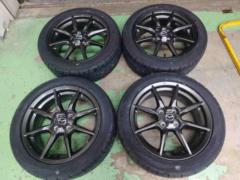 マツダ純正(MAZDA)  NDロードスター純正ホイール  + DUNLOP(ダンロップ) DIREZZA DZ102 195/50R16 4本セット