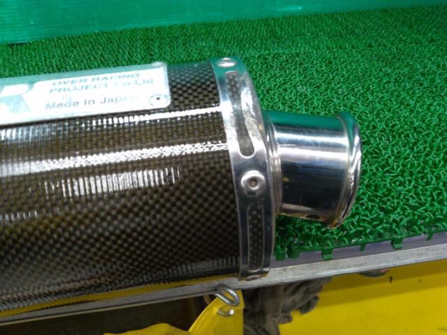 OVER RACING カーボンスリップオンサイレンサー