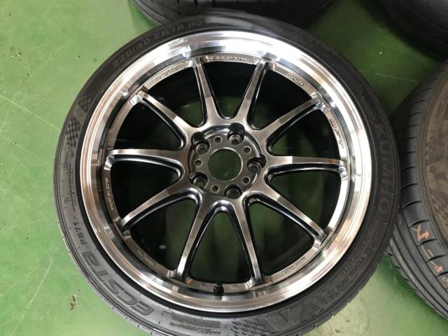 WORK EMOTION ZR10 + KUMHO ECOSTA PS71 + BRIDESTONE POTENZA RE-71RS