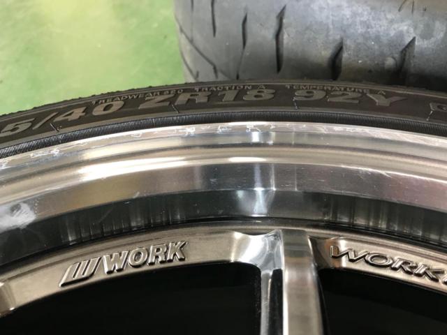 WORK EMOTION ZR10 + KUMHO ECOSTA PS71 + BRIDESTONE POTENZA RE-71RS