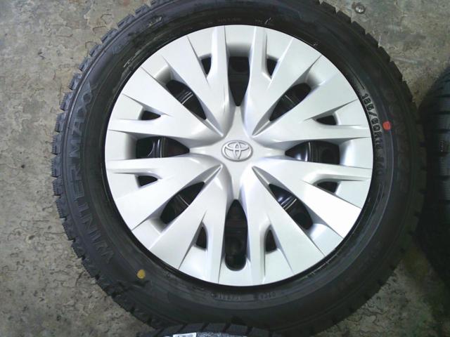 DUNLOP WINTERMAXX WM02 + トヨタ ヤリス純正スチールホイール