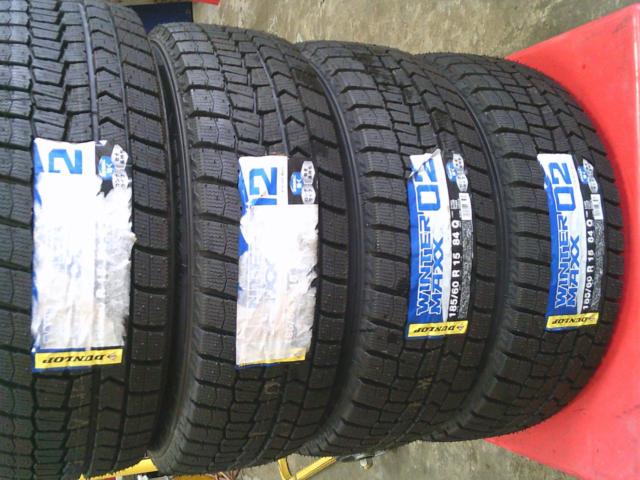 DUNLOP WINTERMAXX WM02 + トヨタ ヤリス純正スチールホイール