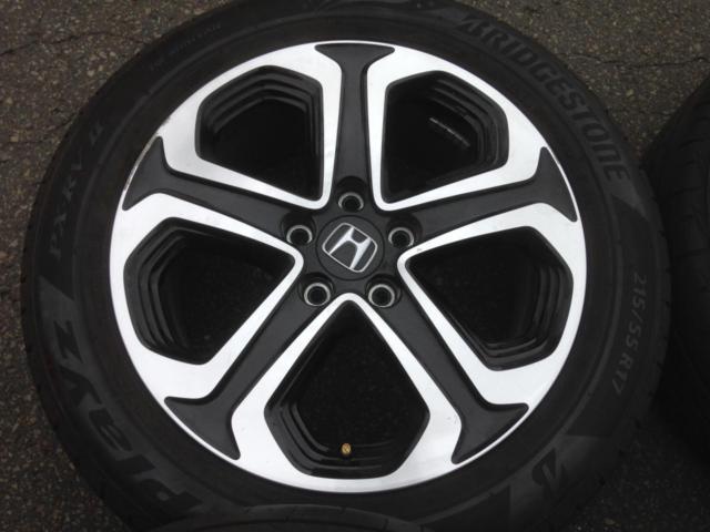 ホンダ ヴェゼル純正ホイール + BRODGESTONE PLAYZ PX-RVⅡ