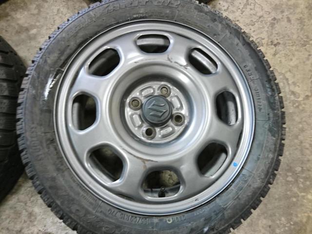 TOYO GARIT GIZ + スズキ ハスラー純正 スチールホイール