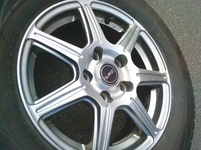 BRIDGESTONE BLIZZAK VRX2 + zart スポークホイール