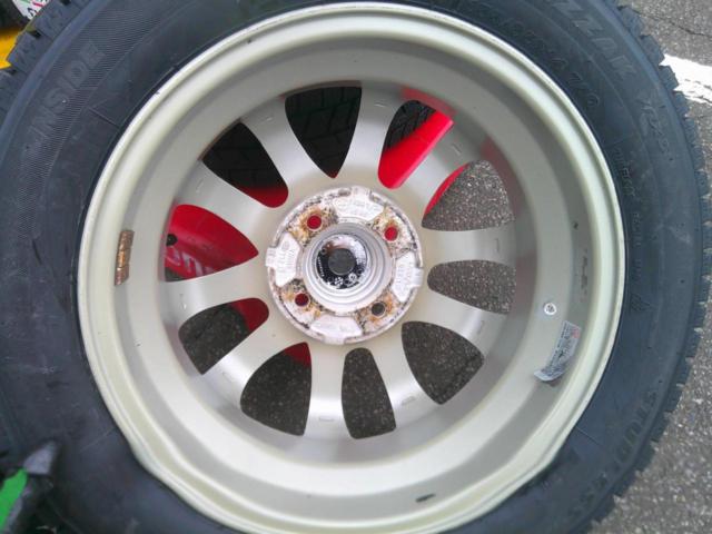 BRIDGESTONE BLIZZAK VRX3 + Lanx スポークホイール
