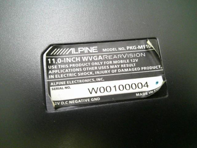 ALPINE PKG-M1100