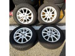 【BRIDGESTONE(ブリヂストン)】ECO FORME(エコフォルム) SE-15 (4HOLE)+BLIZZKA VRX2 165/70R14