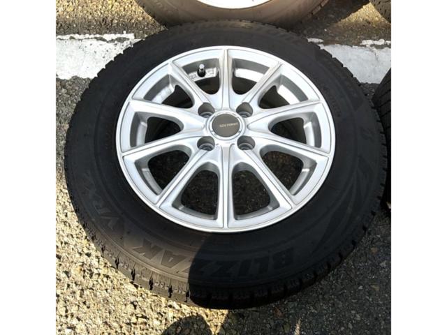 【BRIDGESTONE(ブリヂストン)】ECO FORME(エコフォルム) SE-15 (4HOLE)+BLIZZKA VRX2 165/70R14