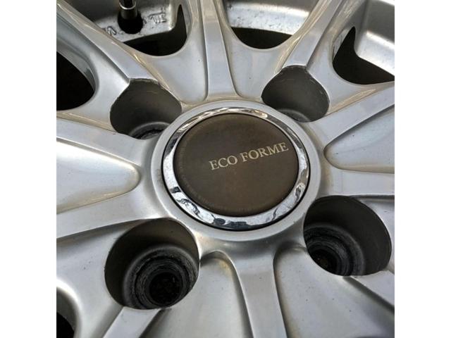 【BRIDGESTONE(ブリヂストン)】ECO FORME(エコフォルム) SE-15 (4HOLE)+BLIZZKA VRX2 165/70R14