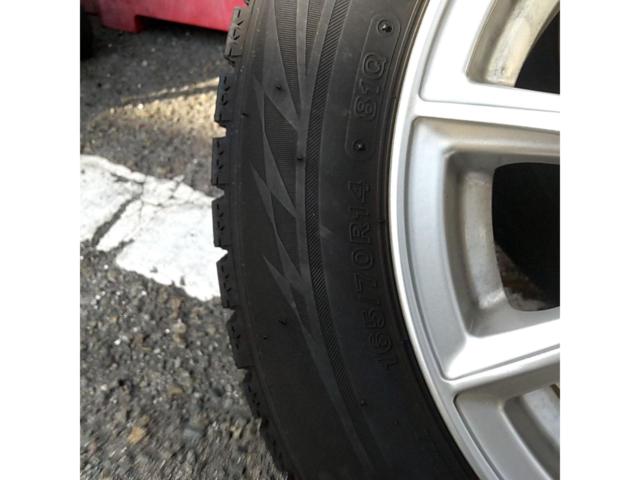 【BRIDGESTONE(ブリヂストン)】ECO FORME(エコフォルム) SE-15 (4HOLE)+BLIZZKA VRX2 165/70R14
