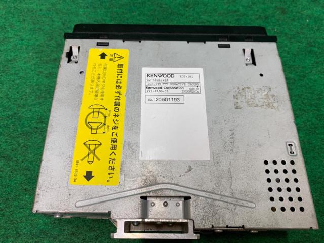 KENWOOD RDT-161 【CD/ラジオ/フロントAUX 1DINオーディオ 2010年モデル】