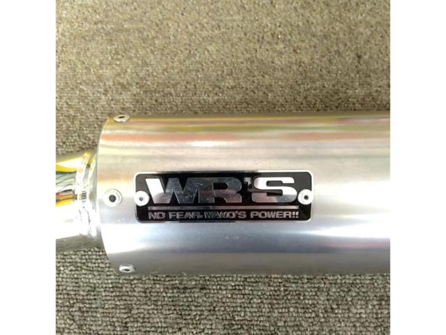 【GULADIUS400/650】WR’S(ダブルアールズ) JMCA REAR EXHAUST 