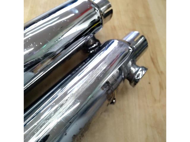 【VANCE&HINES】ツインスラッシュスリップオンマフラー
