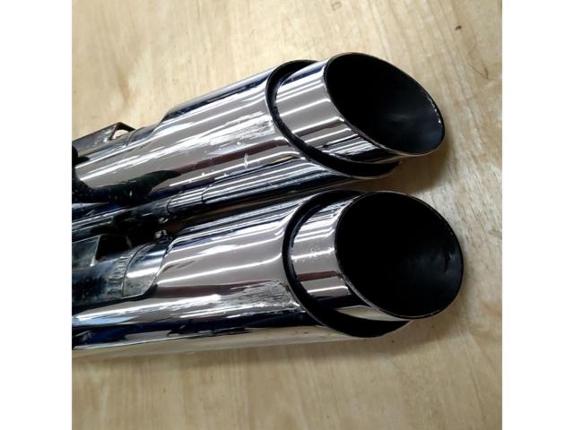 【VANCE&HINES】ツインスラッシュスリップオンマフラー