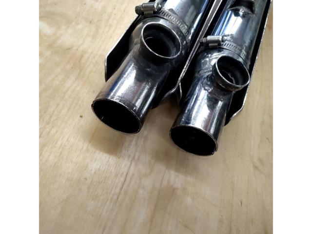 【VANCE&HINES】ツインスラッシュスリップオンマフラー