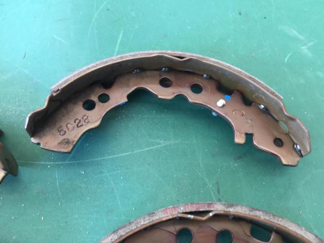 リアブレーキシュー ハイゼットトラック用