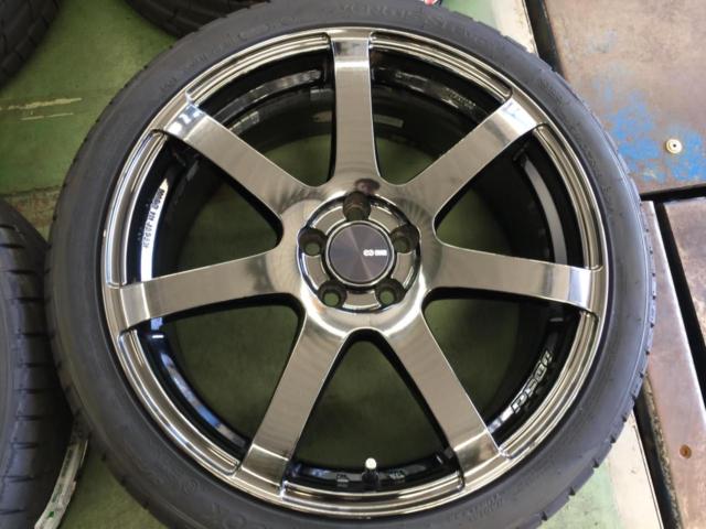 お買い得品♪ENKEI PerformanceLine PF07  + HANKOOK/KINGSTAR KINGSTAR Ventus S1 evo3  未使用タイヤ付き!4本セット