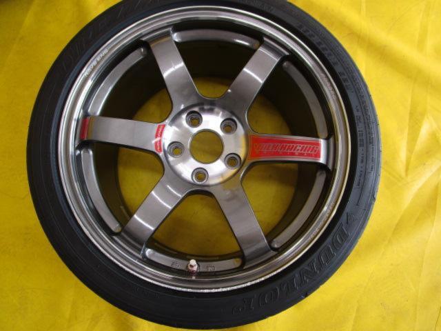 ★サーキットでカマしましょう!!★RAYS VOLK RACING TE37 SAGA SL + DUNLOP DIREZZA ZⅢ(2026年製造/未使用)