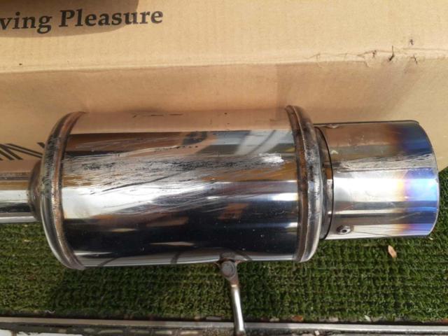 MH22S
ROZA
Bullet-shaped titanium muffler