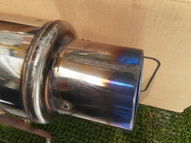 MH22S
ROZA
Bullet-shaped titanium muffler