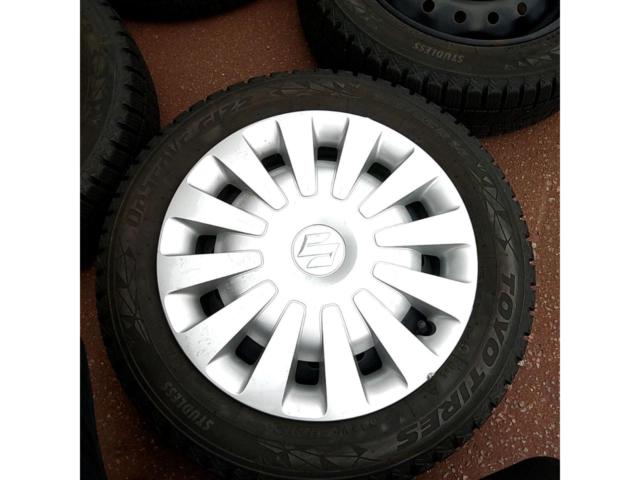 スズキ純正  スチールホイール+【TOYO】GIZ2 155/65R14