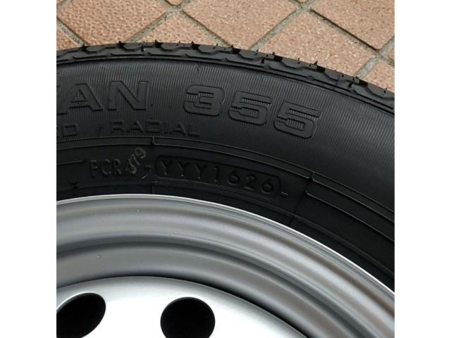 スズキ純正 スチール+YOKOHAMA VAN355 145/80R12 LT
