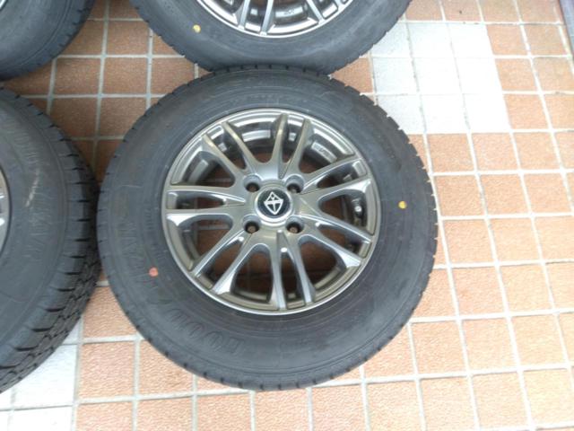 【weds】 VELVA + 【GOODYEAR】ICENAVI7 155/80R13