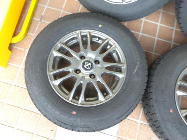 【weds】 VELVA + 【GOODYEAR】ICENAVI7 155/80R13