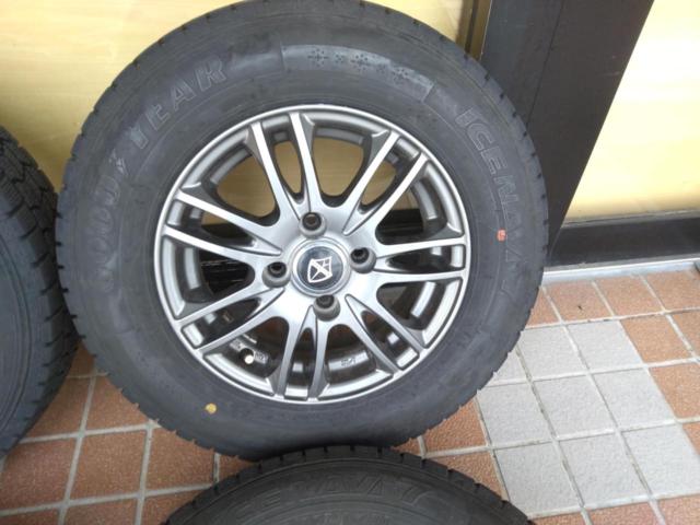 【weds】 VELVA + 【GOODYEAR】ICENAVI7 155/80R13