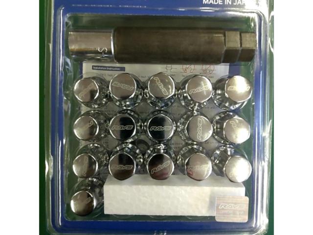 RAYS 17HEX NUT & LOCK SET M12×P1.5