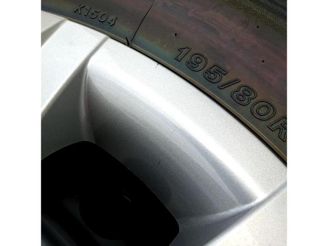 【当時の納車外し品】トヨタ純正 200系ハイエース純正スチールホイール+BRIDGESTONE ECOPIA RD-613