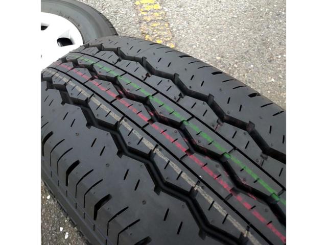 【当時の納車外し品】トヨタ純正 200系ハイエース純正スチールホイール+BRIDGESTONE ECOPIA RD-613