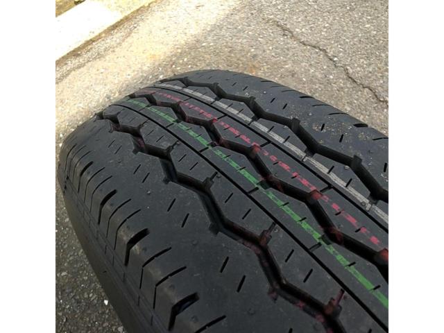 【当時の納車外し品】トヨタ純正 200系ハイエース純正スチールホイール+BRIDGESTONE ECOPIA RD-613