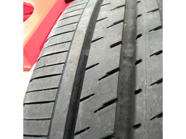 【タイヤ古い為ワケアリ】MARCELLO スポークホイール+DUNLOP VEURO VE303