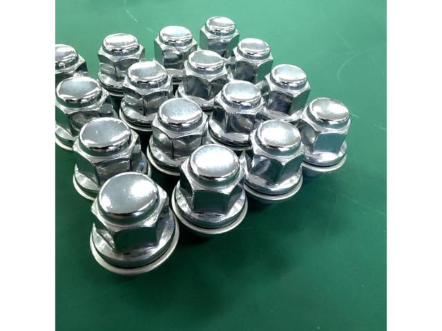 トヨタ純正平座ナット 16個 M12x1.5 4穴車に!