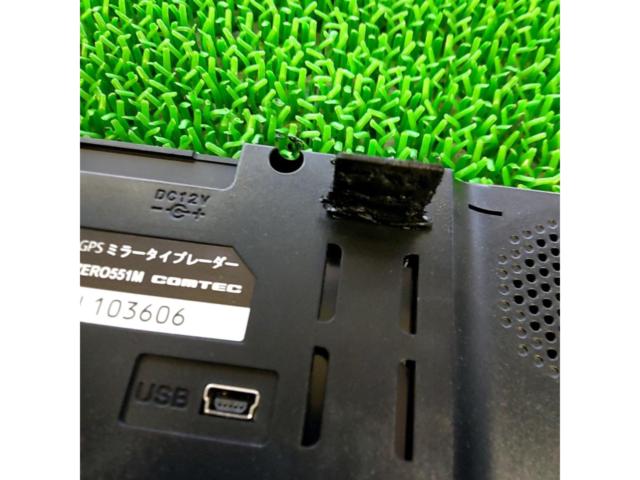 【ワケアリ】COMTEC ZERO551M ミラー型レーダー探知機 2010年モデル