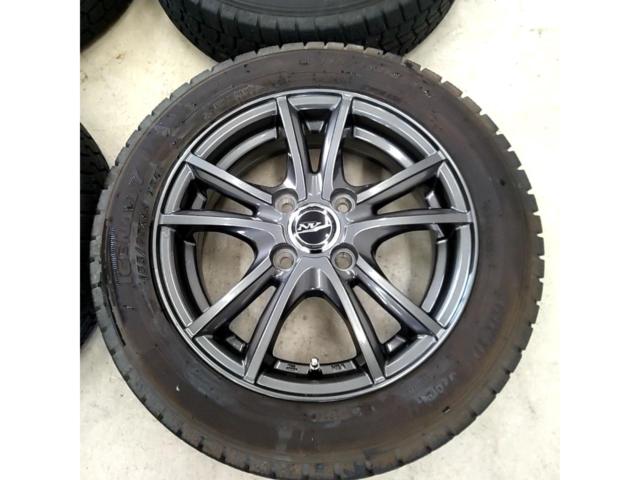 weds(ウェッズ)NIRVANA ツイン5本スポークホイール + GOODYEAR ICE NAVI 7 155/65R14